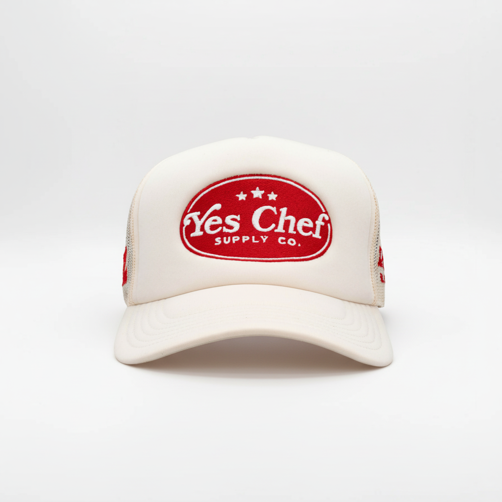 The Yes Chef Patch - Cream